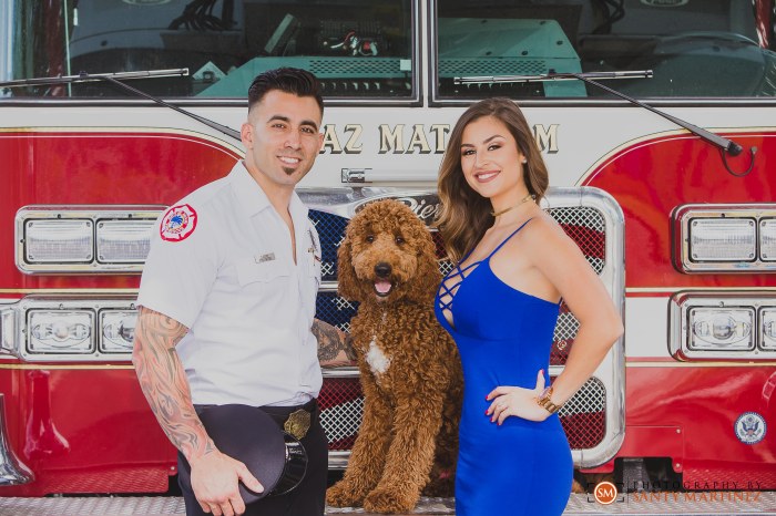 Miami Firefighter Engagement Session - Photography by Santy Martinez-4
